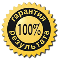 Гарантия результата 100% Гарантия результата 100%